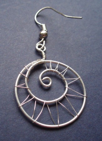 č.2402 stříbrný šnek